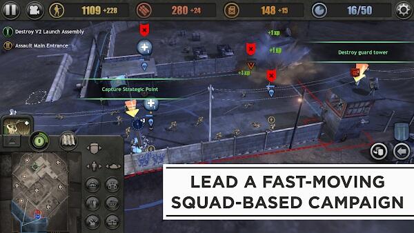 company of heroes mod apk obb