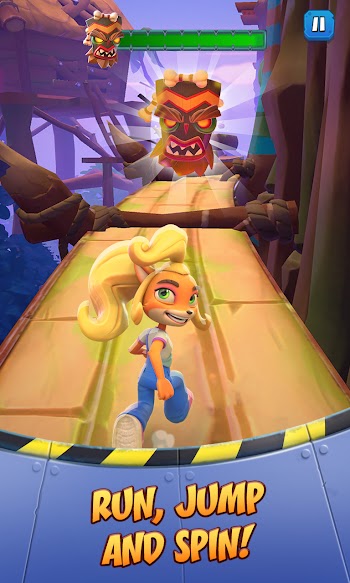 crash bandicoot on the run apk mod