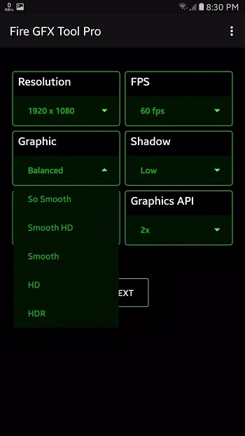 GFX Tool Free Fire apk 2022