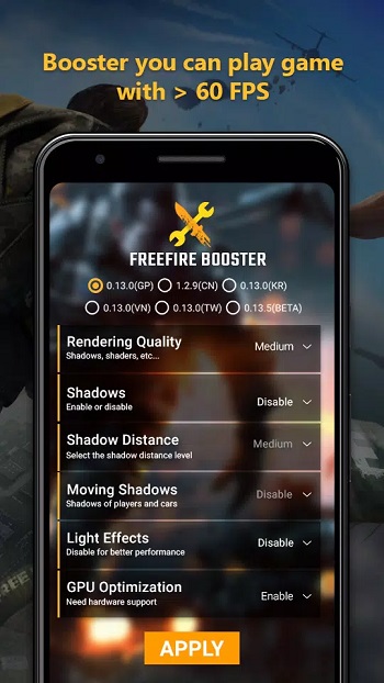 GFX Tool Free Fire apk latest version