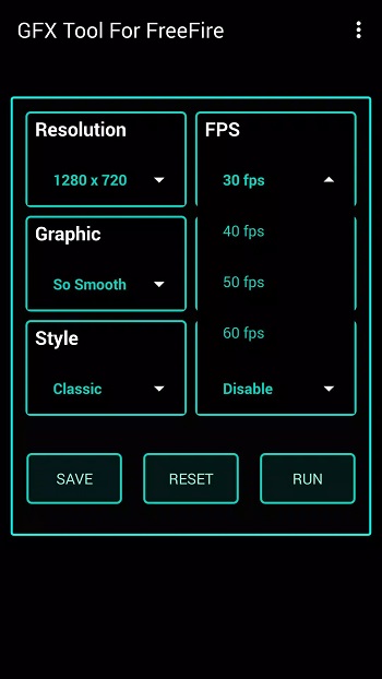 GFX Tool Free Fire apk mod