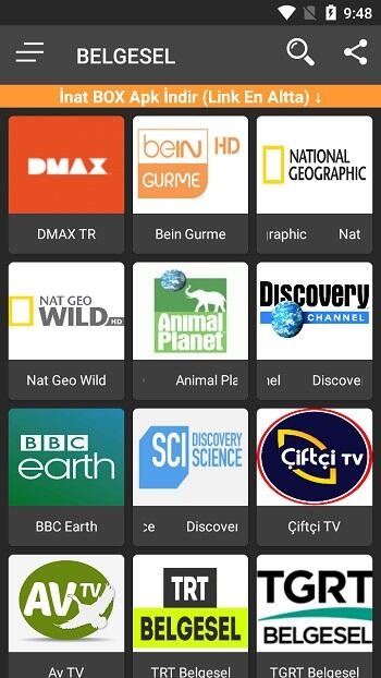 inat tv for android