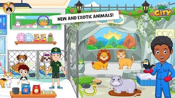 my city animal shelter game free download