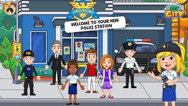 my city cops and robbers apk