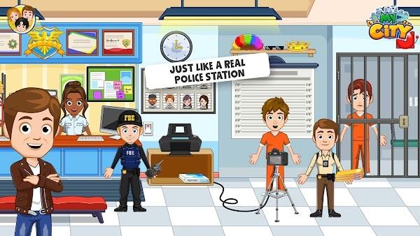 my city cops and robbers mod apk