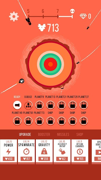 planet bomber for android