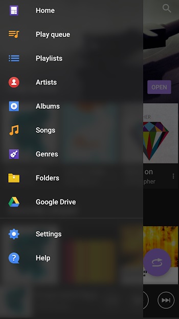 sony music player apk for android