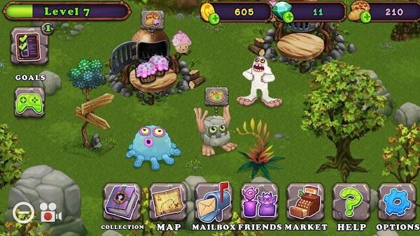 my singing monsters mod apk (unlimited money and gems)