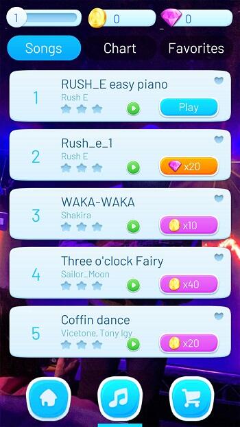 rush e game download for android