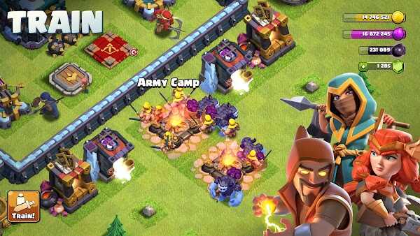 clash of clans mod apk download