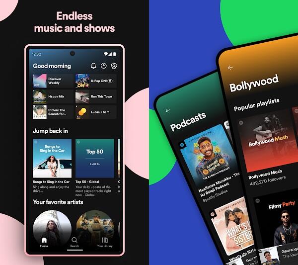 Download Spotify: Music and Podcasts latest 8.8.96. Android APK