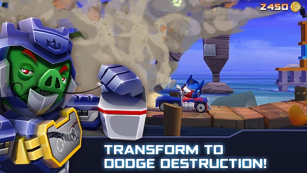 angry birds transformers apk 2022