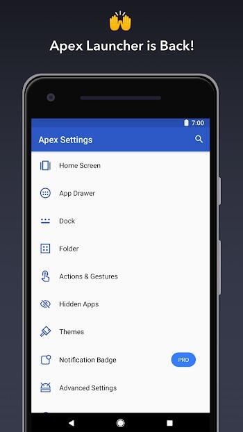 apex launcher apk