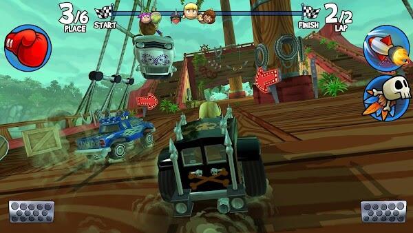 beach buggy racing 2 mod apk unlimited power ups