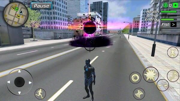 black hole hero mod apk free shopping