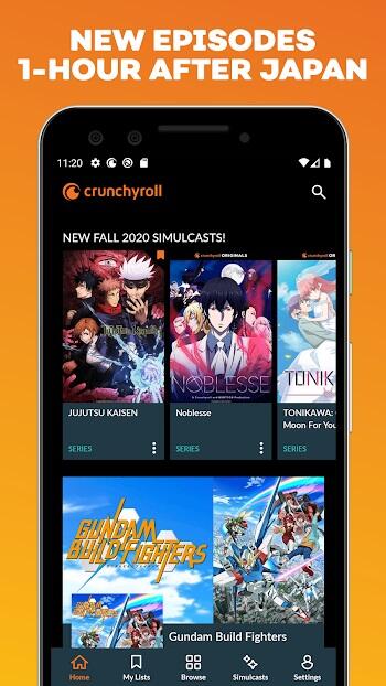 Baixar Crunchyroll 3.45 Android - Download APK Grátis