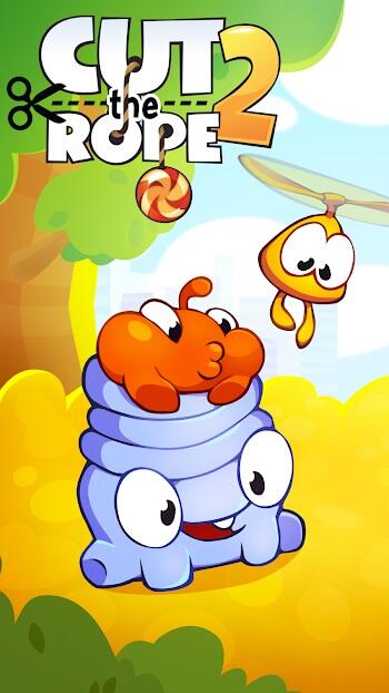 Cut the Rope 2 introduces fun new friends but feeds Om Nom the