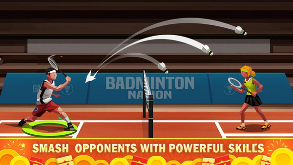 download badminton league mod apk