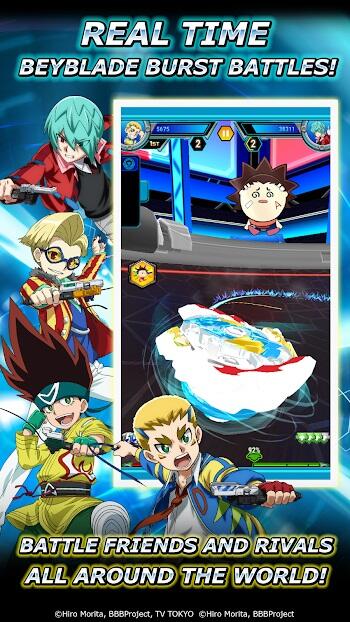 download beyblade burst rivals mod apk