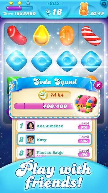 Candy Crush Soda Saga Mod Apk 1.258.1 (Unlimited Gold Bars And