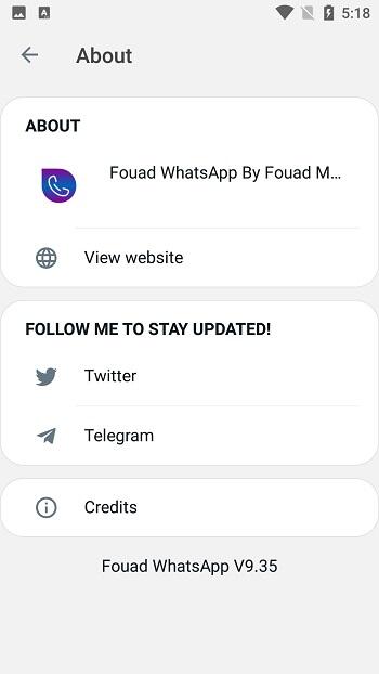 fouad whatsapp apk update