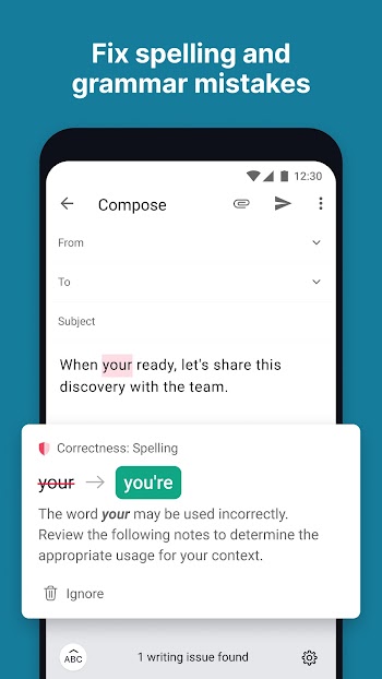 grammarly apk