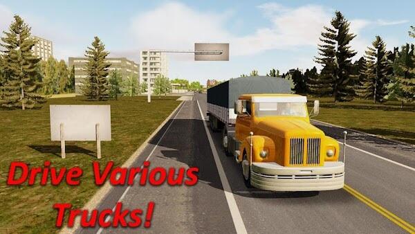 heavy truck simulator mod apk all truck unlocked