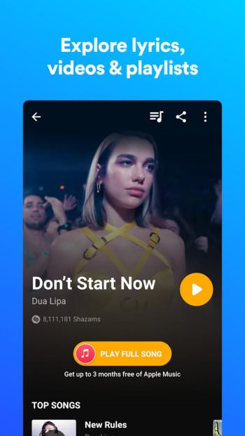 how to use shazam