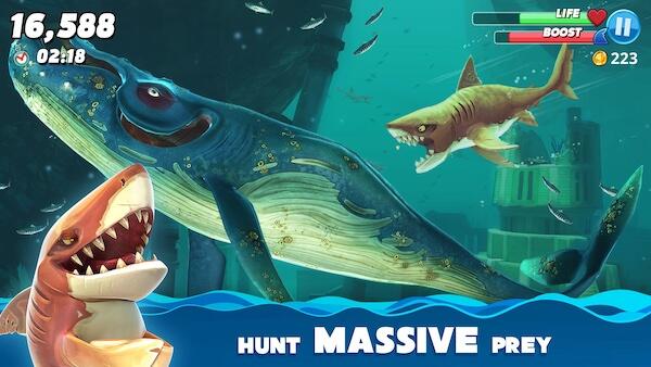 hungry shark world mod apk unlimited coin and diamond