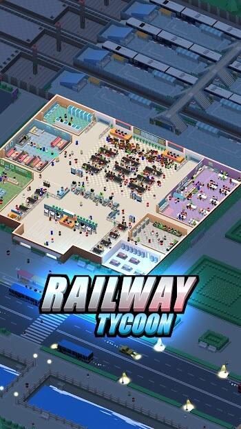 idle railway tycoon mod apk