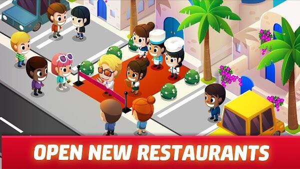 idle restaurant tycoon unlimited money and gems