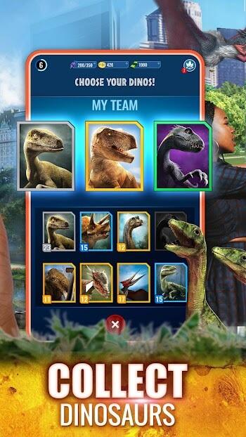 jurassic world alive mod apk free download