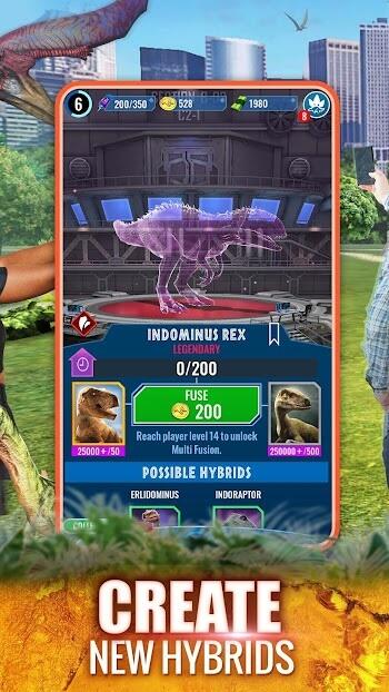 jurassic world alive mod apk unlimited everything latest version