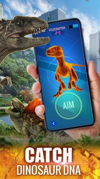 jurassic world alive mod apk