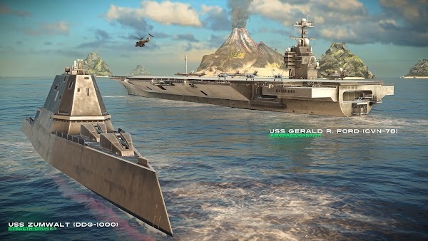 modern warships