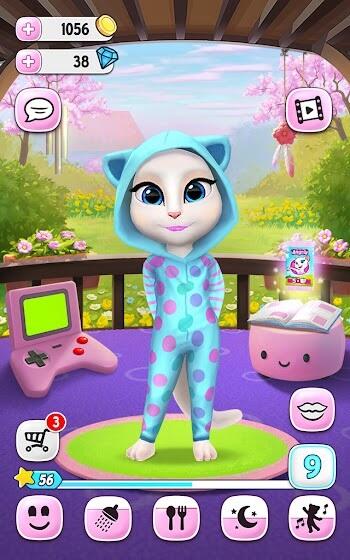 my talking angela mod apk unlimited money and diamonds download