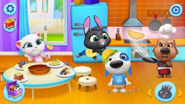my talking tom friends mod apk (unlimited coins and diamonds)