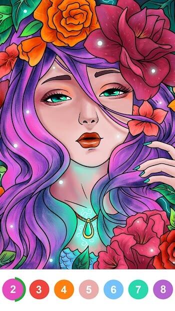 paint by number mod apk unlimited gems