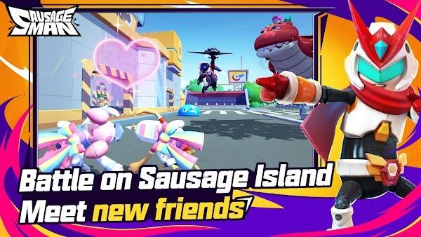 sausage man mod apk (unlimited candy 2022)