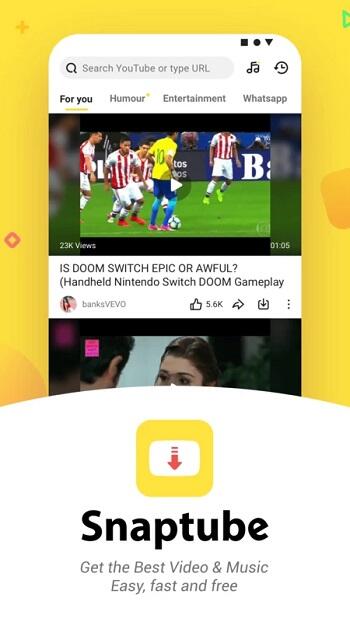 snaptube mod apk free download