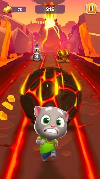 talking tom gold run 2 apk