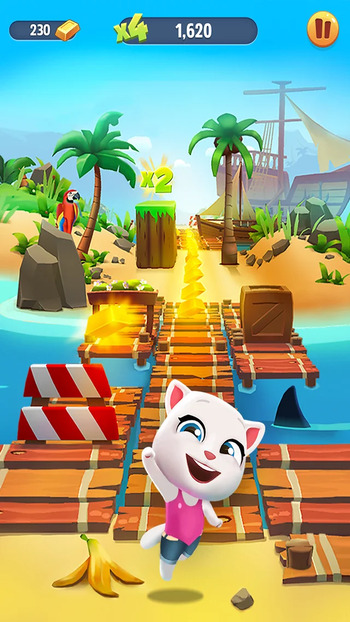 talking tom gold run mod apk