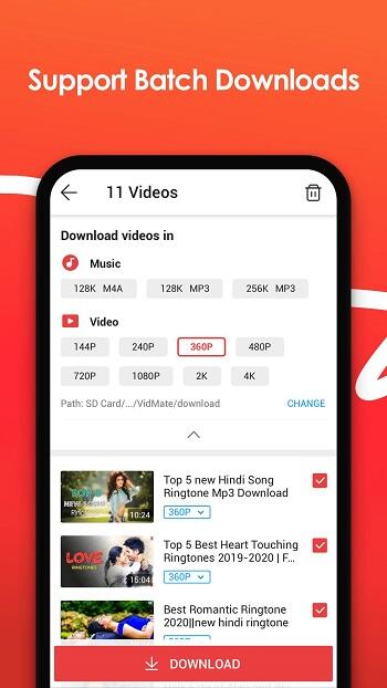 vidmate mod apk latest version 2022