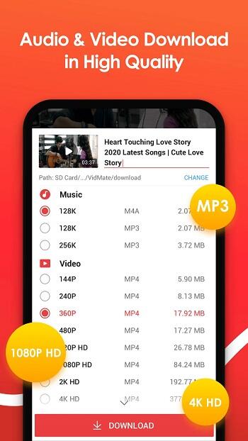 vidmate mod apk old version