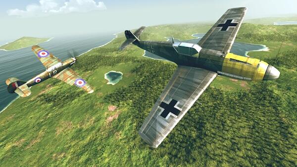 warplanes ww2 dogfight mod apk download