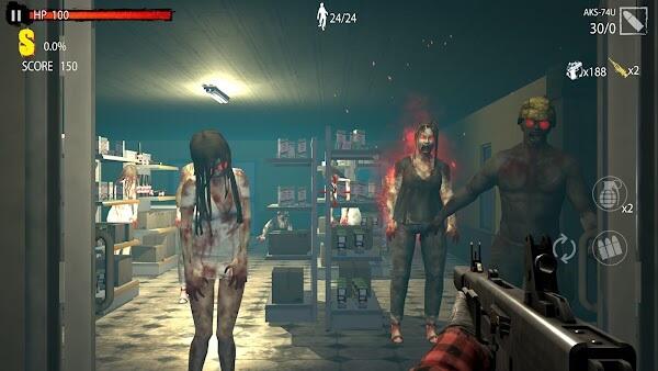 zombie hunter d day unlimited money and gold