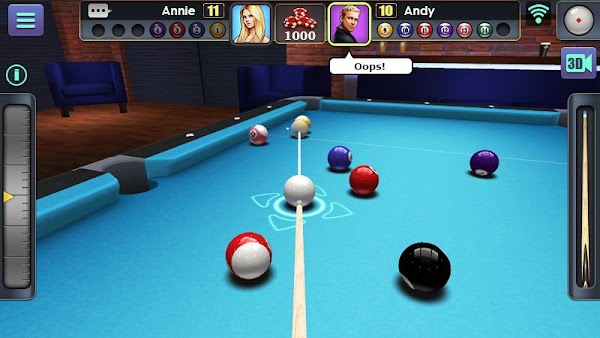 3d pool ball android