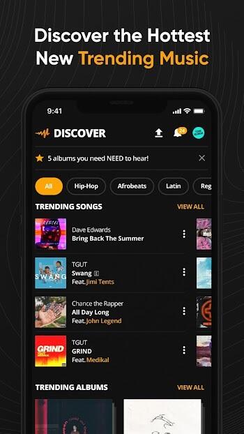 audiomack premium apk mod download