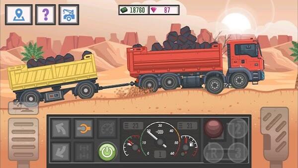 bad trucker 2 unlimited money and gems