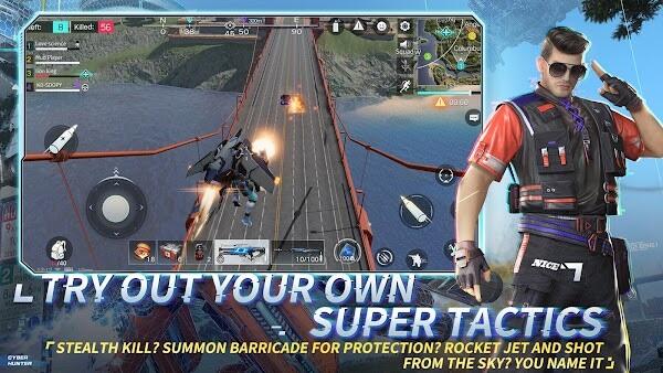 cyber hunter mod apk download